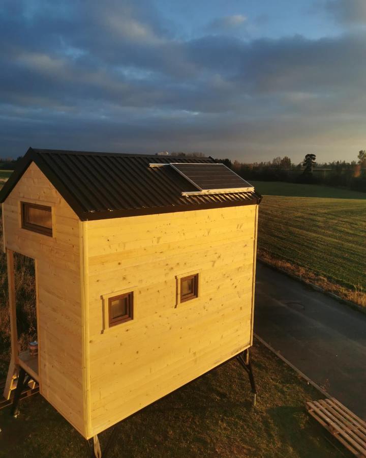 Treehome Tinyhouse Střítež Dış mekan fotoğraf