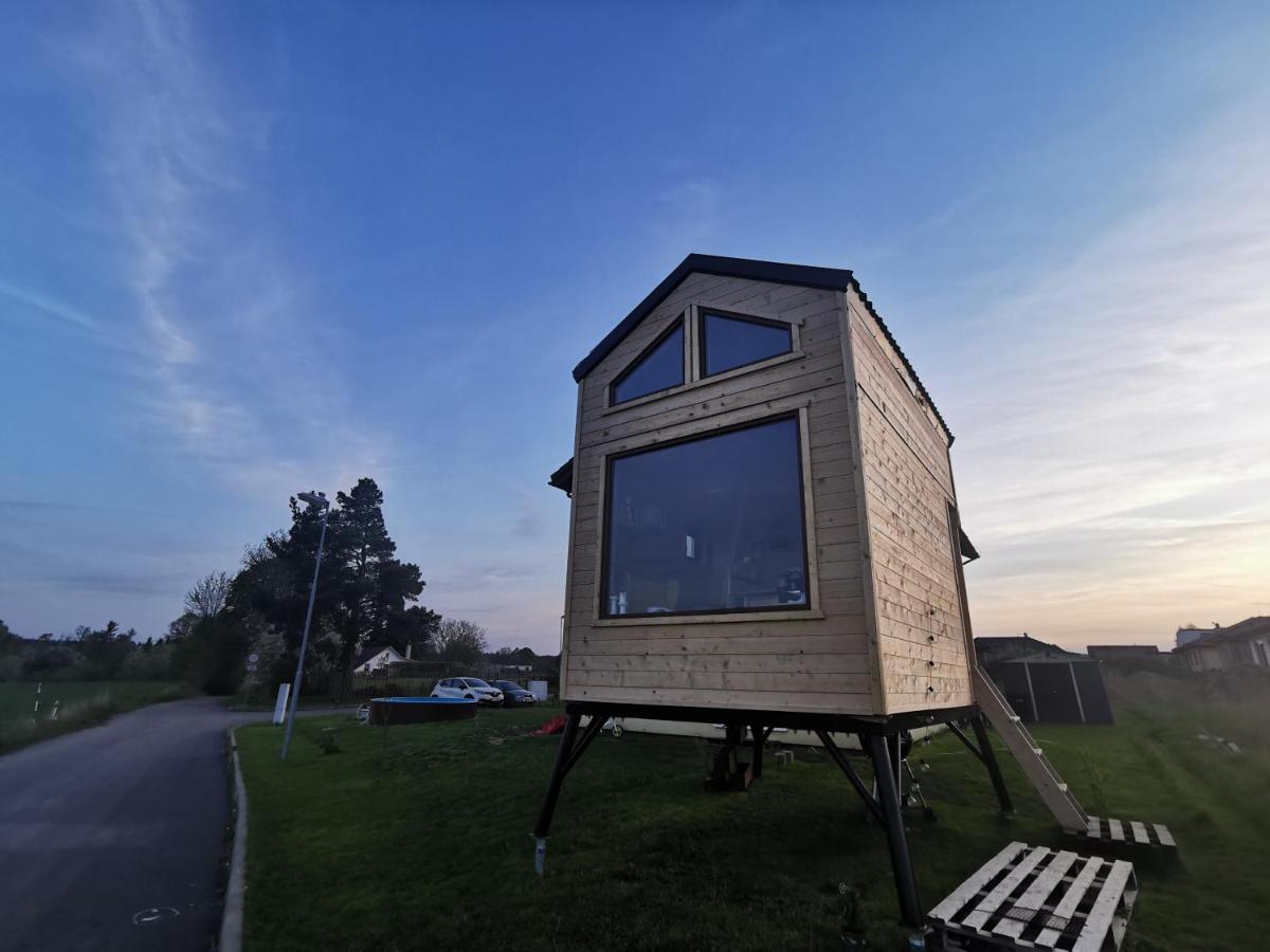 Treehome Tinyhouse Střítež Dış mekan fotoğraf