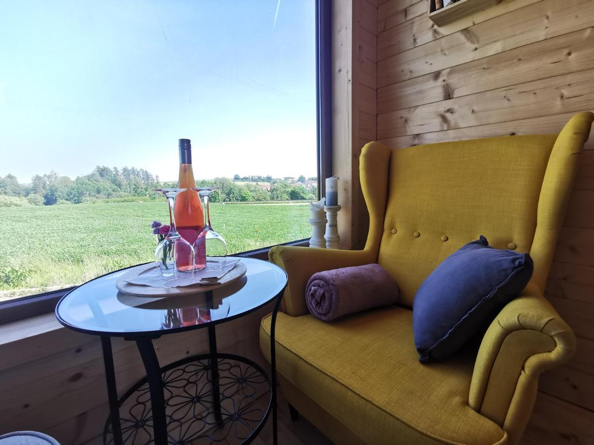 Treehome Tinyhouse Střítež Dış mekan fotoğraf