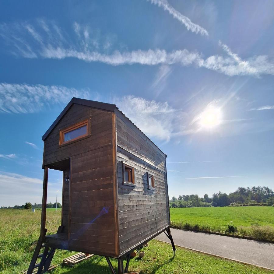 Treehome Tinyhouse Střítež Dış mekan fotoğraf